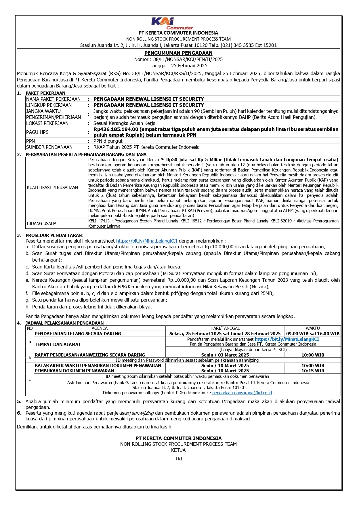 2 pengumuman 38 pengadaan renewal lisensi it security page 0001